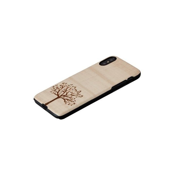 Juodas telefono dėklas iPhone X/XS