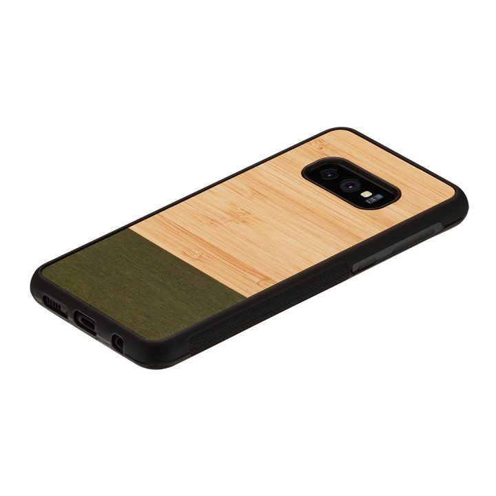 Juodas telefono dėklas Samsung Galaxy S10e
