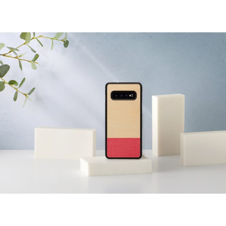 Juodas telefono dėklas Samsung Galaxy S10