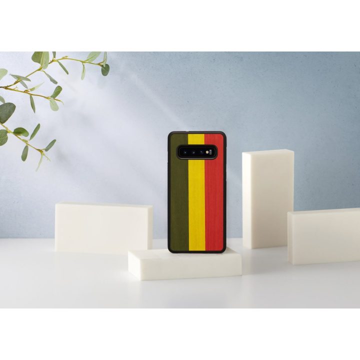 Juodas telefono dėklas Samsung Galaxy S10 „reggae“