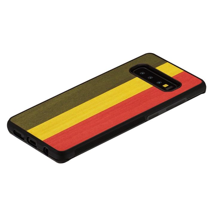 Juodas telefono dėklas Samsung Galaxy S10 „reggae“