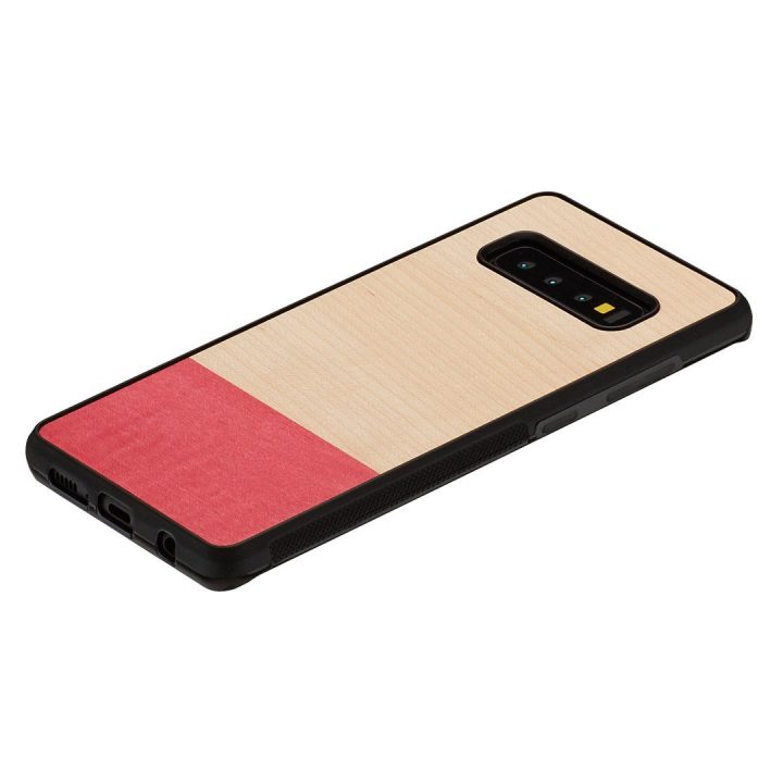 Juodas telefono dėklas Samsung Galaxy S10+