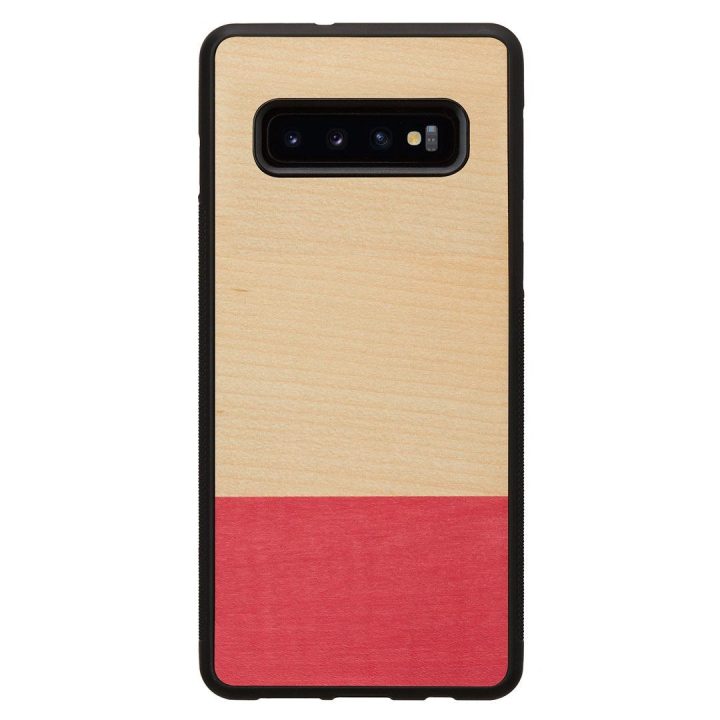 Juodas telefono dėklas Samsung Galaxy S10+