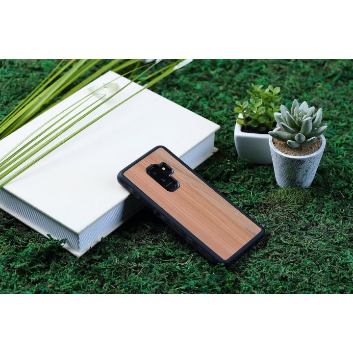 Telefono dėklas Samsung Galaxy S9+ (G965), kapučino ir juodas