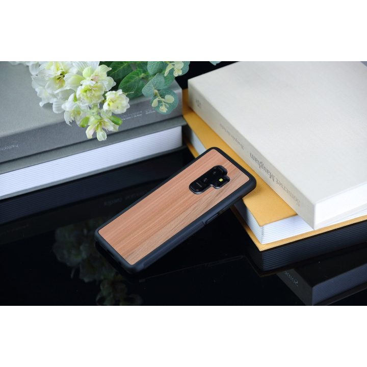 Telefono dėklas Samsung Galaxy S9+ (G965), kapučino ir juodas