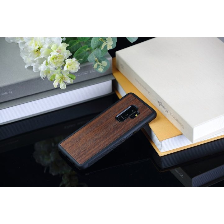 Juodas telefono dėklas Samsung Galaxy S9+