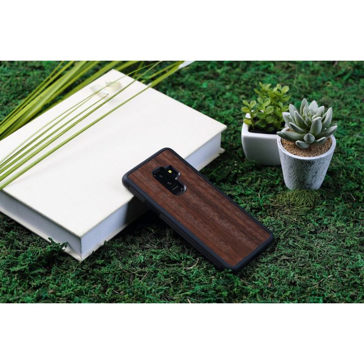 Juodas telefono dėklas Samsung Galaxy S9+