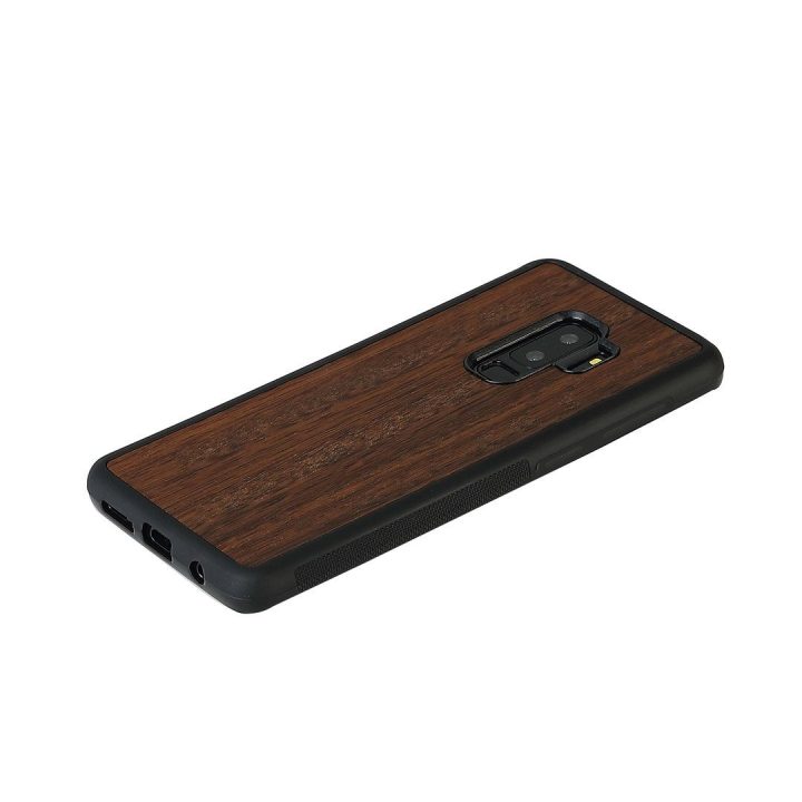 Juodas telefono dėklas Samsung Galaxy S9+