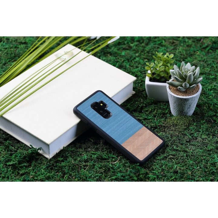 Telefono dėklas Samsung Galaxy S9+ – juodas denim