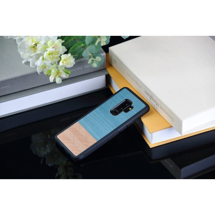 Telefono dėklas Samsung Galaxy S9+ – juodas denim