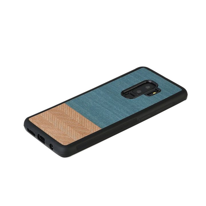Telefono dėklas Samsung Galaxy S9+ – juodas denim