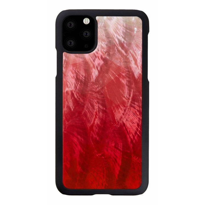 Telefono dėklas iPhone 11 Pro Max, rožinės ir juodos spalvų