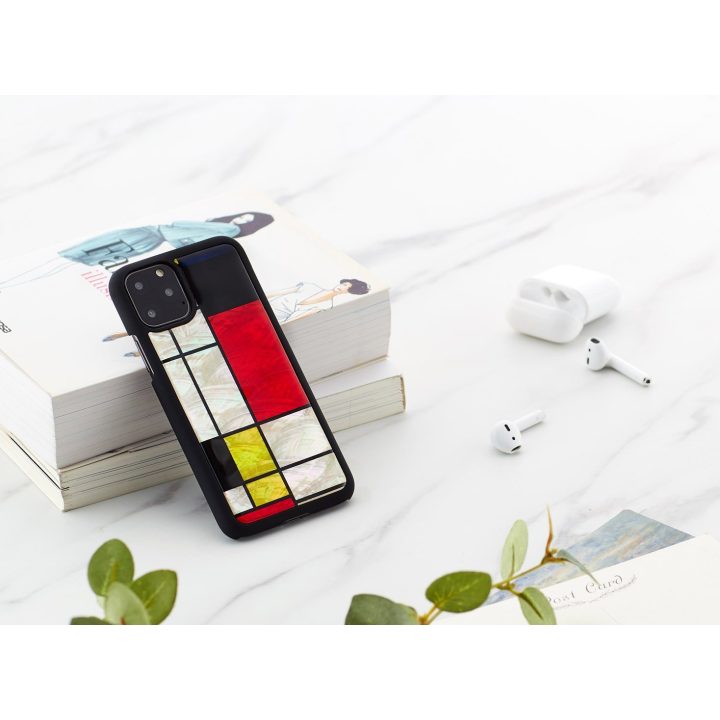 Telefono dėklas iPhone 11 Pro, Mondrian Black