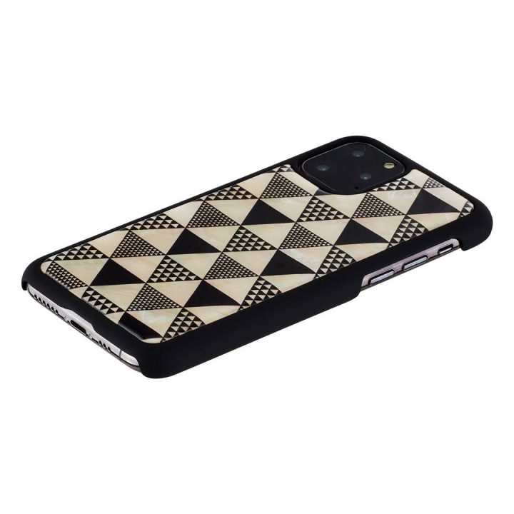 Telefono dėklas iPhone 11 Pro, juodas „Pyramid“