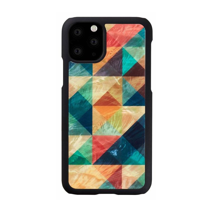iKins telefono dėklas iPhone 11 Pro, juodas mozaikinis