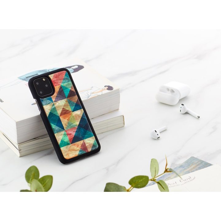 iKins telefono dėklas iPhone 11 Pro, juodas mozaikinis