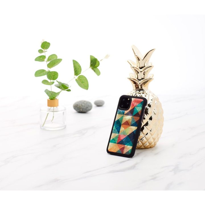 iKins telefono dėklas iPhone 11 Pro, juodas mozaikinis