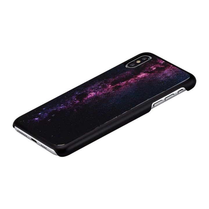 Telefono dėklas iPhone XS Max, juodas „Milky Way“