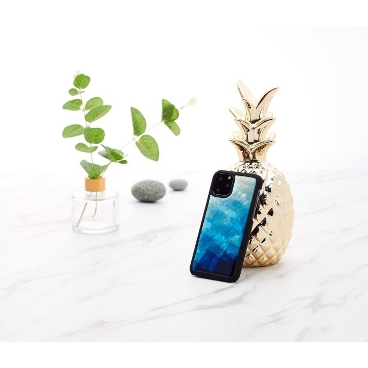 Telefono dėklas iPhone 11 Pro, mėlynos ir juodos spalvų