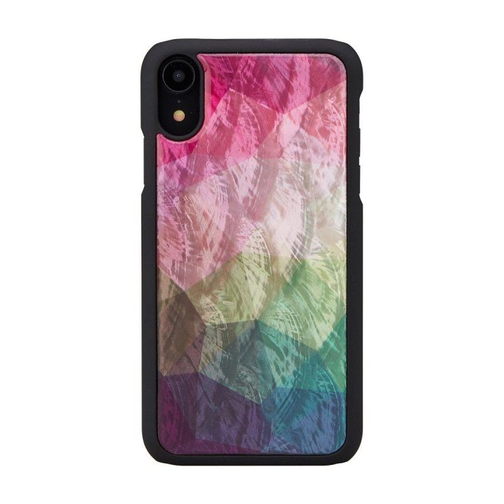 Juodas telefono dėklas iPhone XR