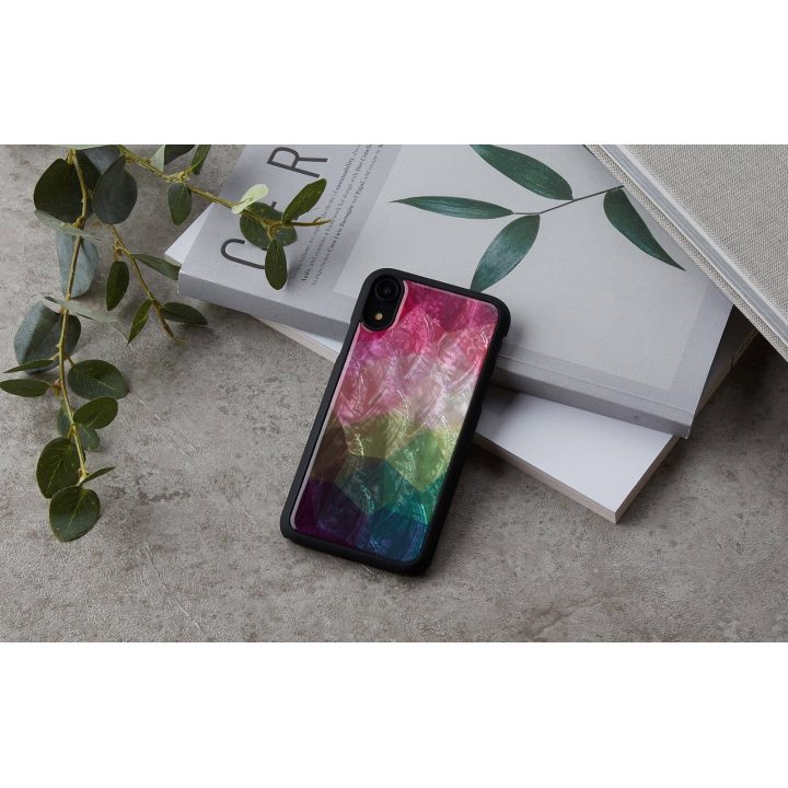 Juodas telefono dėklas iPhone XR