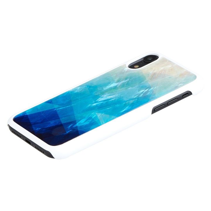 Telefono dėklas iPhone XR, Blue Lake White