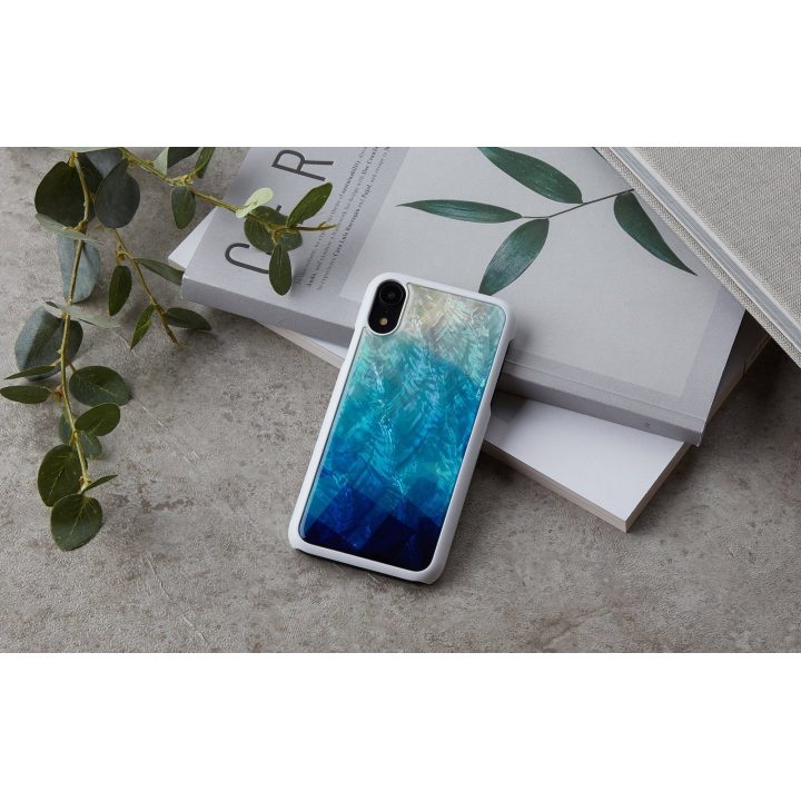 Telefono dėklas iPhone XR, Blue Lake White