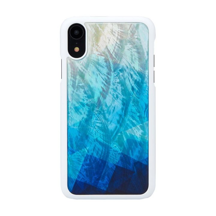 Telefono dėklas iPhone XR, Blue Lake White