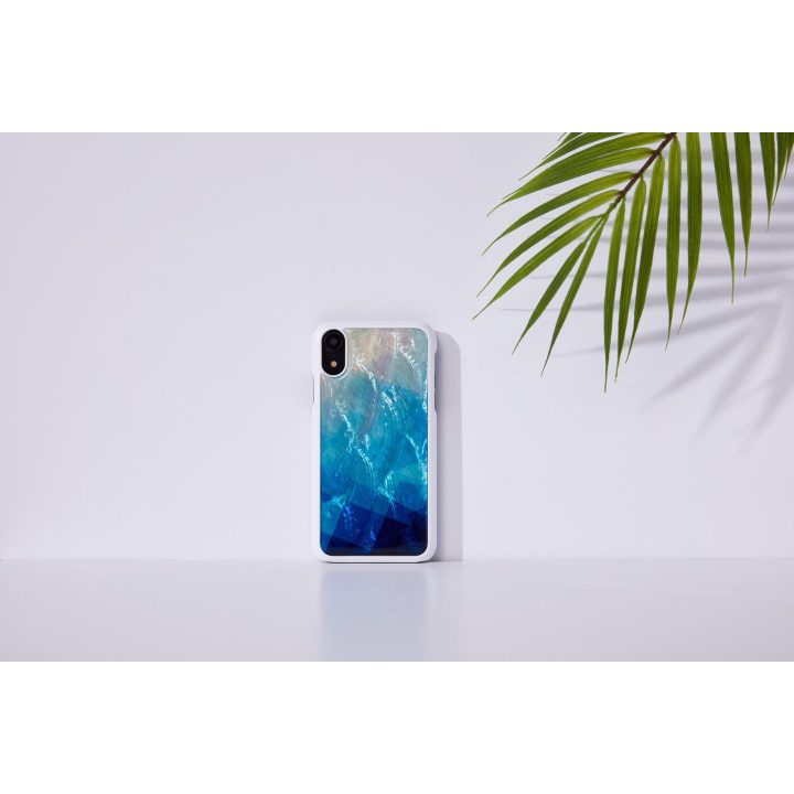 Telefono dėklas iPhone XR, Blue Lake White