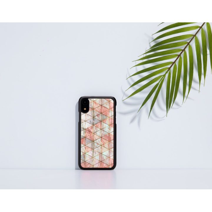 Juodas telefono dėklas iPhone XR