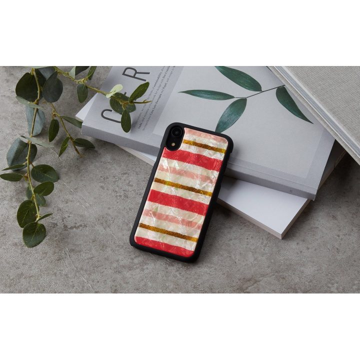 Juodas telefono dėklas iPhone XR
