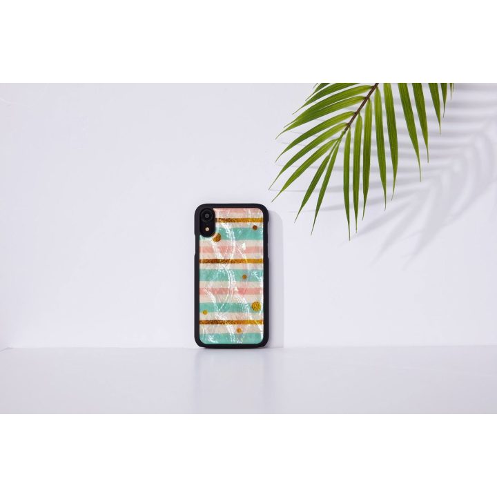 Juodas telefono dėklas iPhone XR