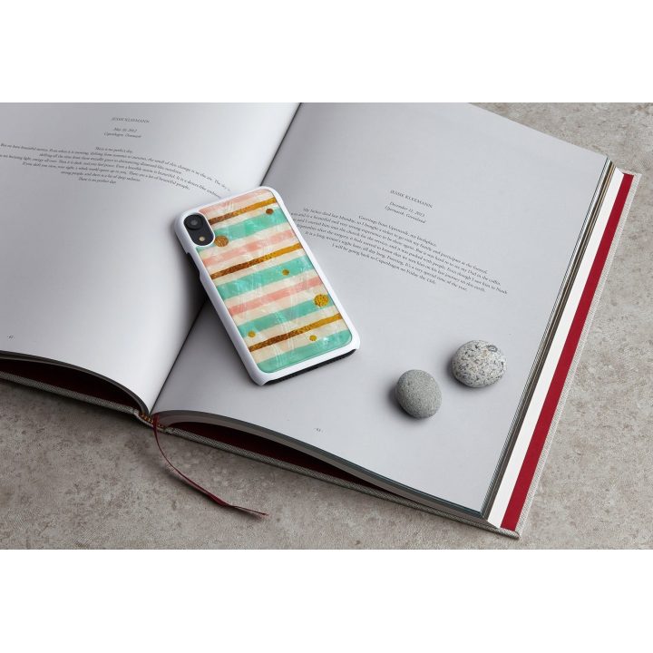 Telefono dėklas iPhone XR, pop mint white