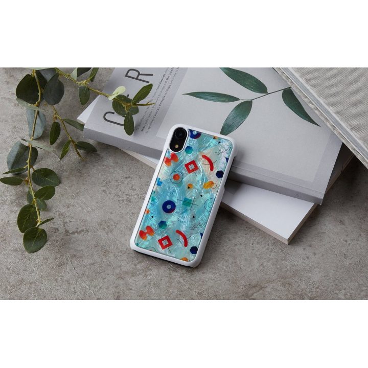 Baltas telefono dėklas iPhone XR