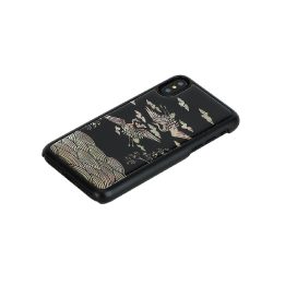 Juodas iPhone XS/S telefono dėklas iKins Crane
