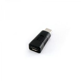 USB-C į Micro USB OTG adapteris, juodas
