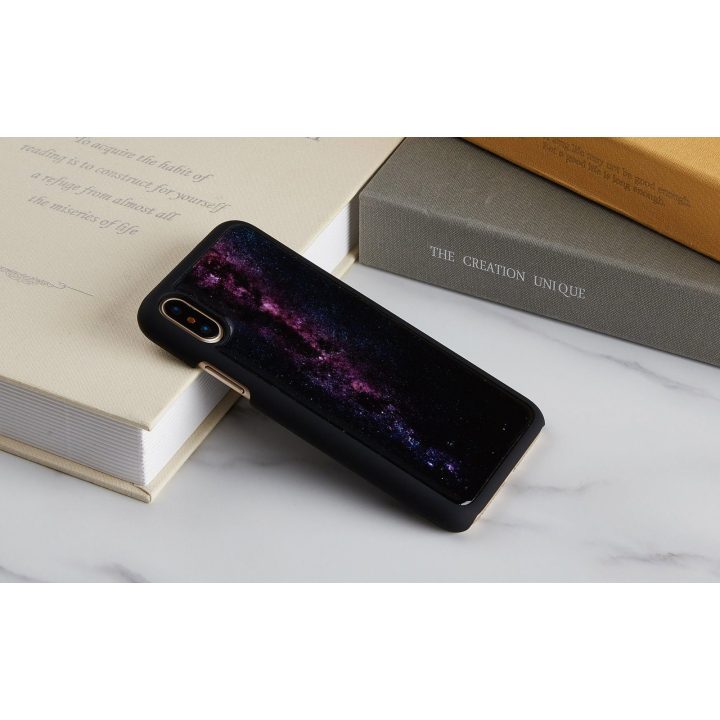 Telefono dėklas iPhone XS/S, Milky Way Black