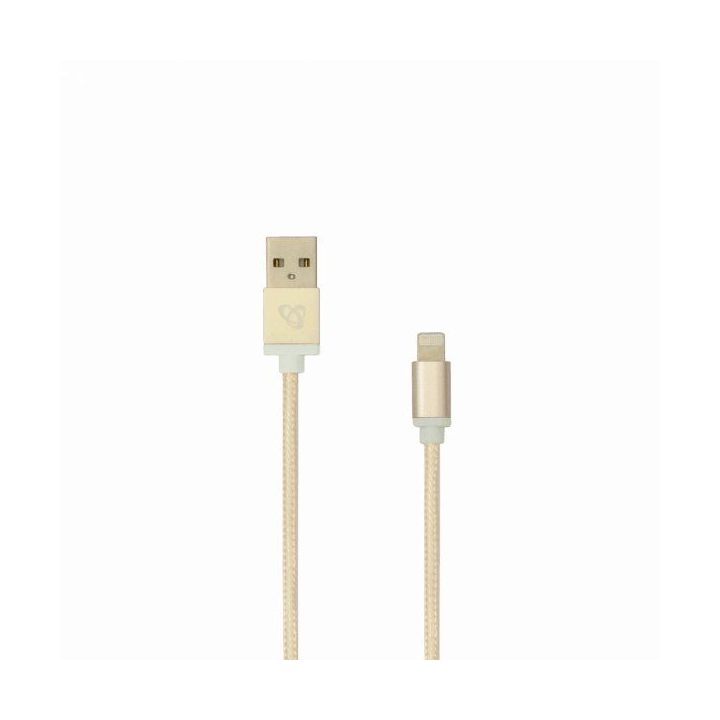 Auksinis USB-A į Lightning įkrovimo laidas, 1,5 m
