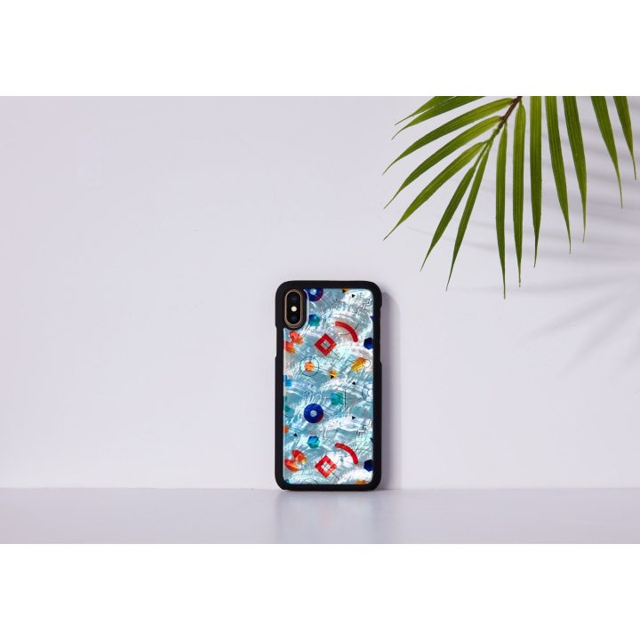Juodas telefono dėklas iPhone XS/S