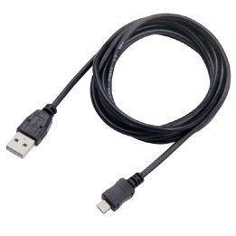 USB-A–Micro USB laidas, 2 m, juodas