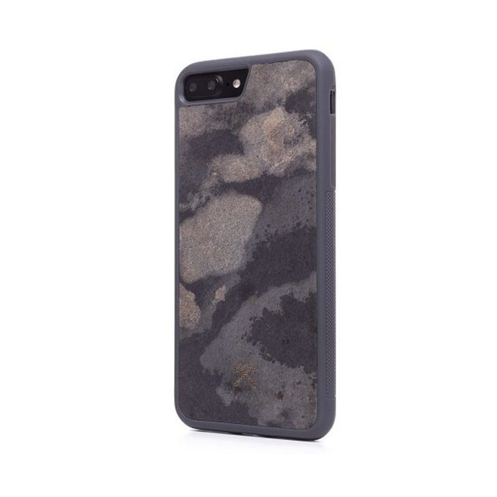 Telefono dėklas Woodcessories Stone Collection EcoCase iPhone 7 Plus / 8 Plus, pilkas