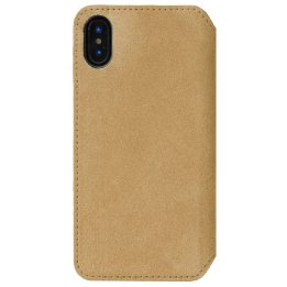 Krusell Broby 4 Card SlimWallet dėklas Apple iPhone XS Max, rudas