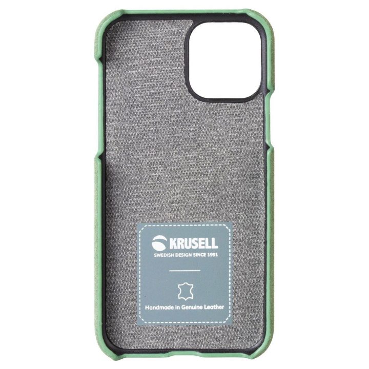 Telefono dėklas Krusell Broby Apple iPhone 11 Pro Max, alyvuogių spalvos