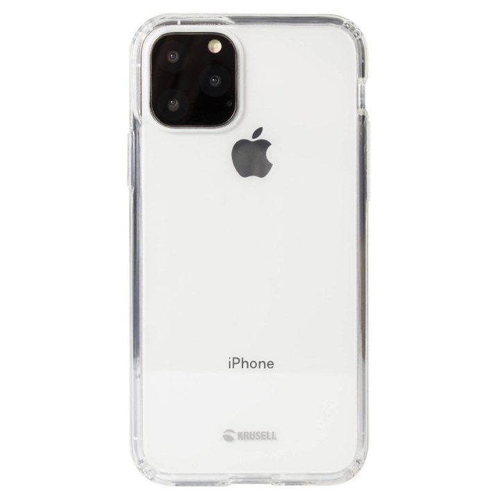 Skaidrus telefono dėklas Krusell Kivik, skirtas iPhone 11 Pro