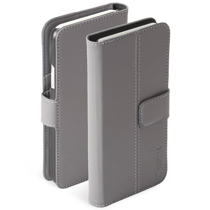 Pilkas folio dėklas iPhone Xs Max