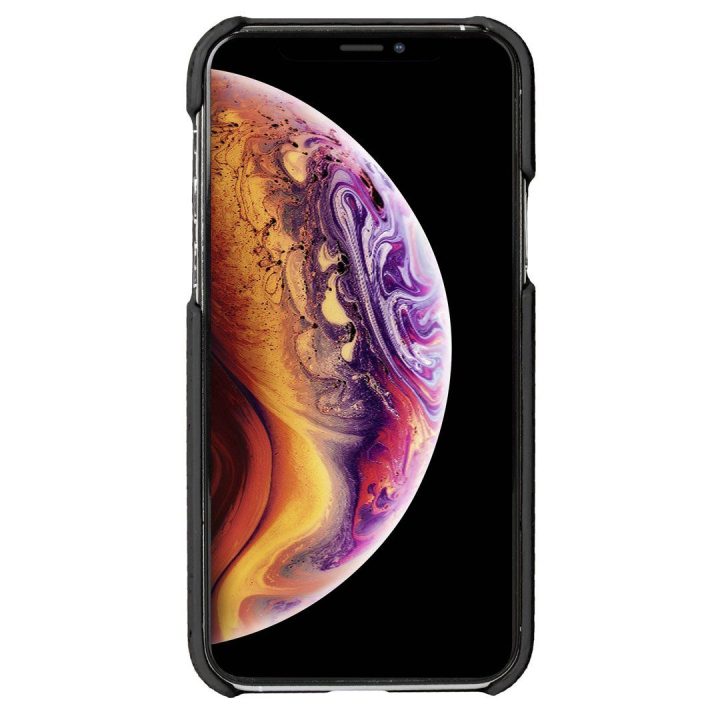 Juodas telefono dėklas Apple iPhone 11 Pro Max
