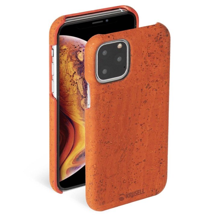 Krusell Birka telefono dėklas Apple iPhone 11 Pro Max, rust