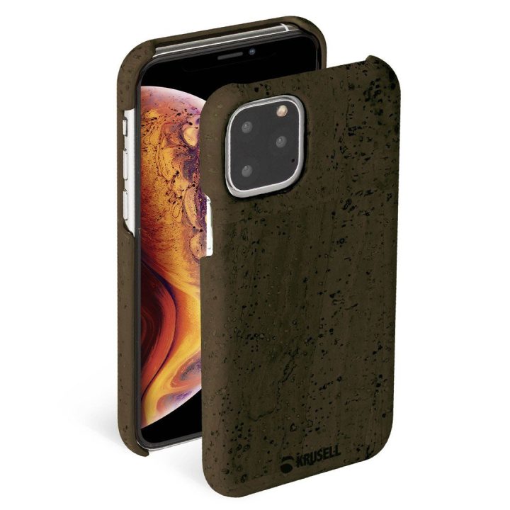Telefono dėklas Apple iPhone 11 Pro Max, tamsiai rudas