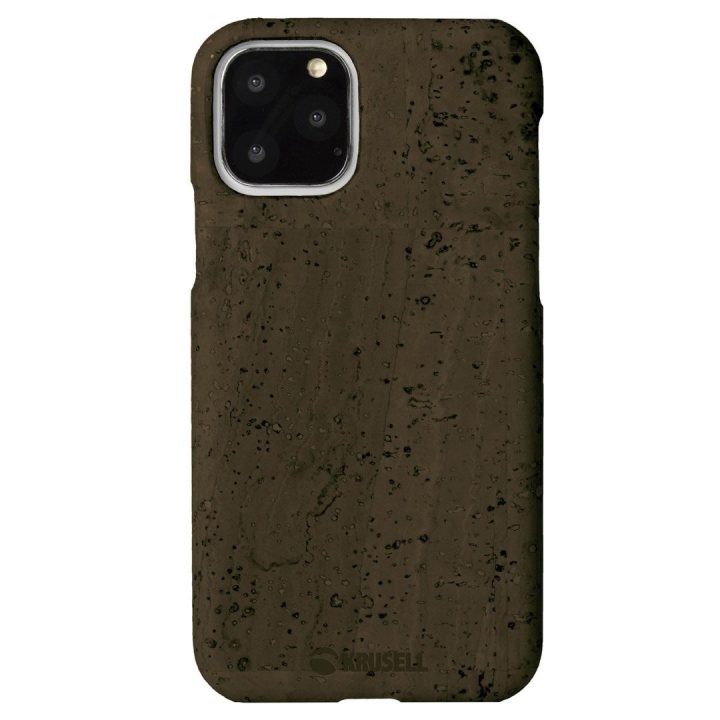 Telefono dėklas Apple iPhone 11 Pro Max, tamsiai rudas
