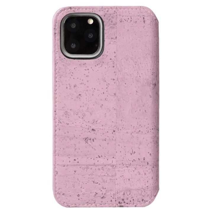 Rožinis telefono dėklas-pinigine Krusell Birka iPhone 11 Pro